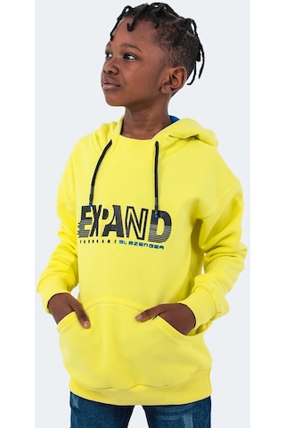 Slazenger DILAY IN Unisex Çocuk Sweatshirt Sarı