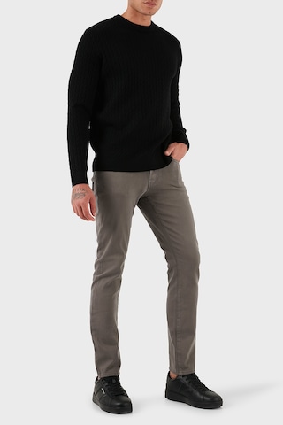 Armani Exchange Erkek Kot Pantolon Xm000070 Af18826 U8092 Koyu Gri Koyu Gri