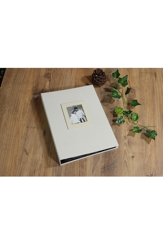 Nurcan Foto NRCN-K57200 13 x18 CM 200'lük Koton Desenli Fotoğraf Albümü