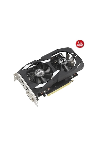 Asus Dual Geforce Rtx 3050 Oc Dual-rtx3050-o6g Nvıdıa 6gb Gddr6 96bit Dx12 Gaming Ekran Kartı Kdo