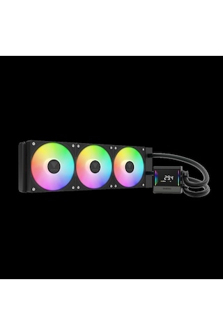 Gamdıas Chıone E4-360, 360mm, Argb, 3 Fanlı, Dijital Ekran, Cpu Sıvı Soğutma