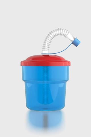 Renga Fizbo 250 Ml Pipetli Pp Bebek Bardak 221007 Mavi - Kırmızı