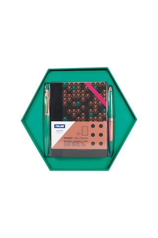 Mılan 8741 Copper Altıgen Yeşil Set 1