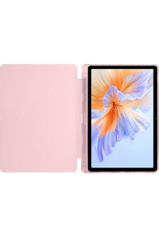 Honor Pad V9 11.5 Inç Uyumlu Kılıf Kalem Bölmeli Standlı Kılıf + Ekran Koruyucu + Kalem 3'lü Set Kapaklı Kılıf