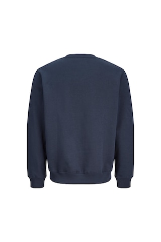 Jack & Jones Jcofusıon Erkek Bisiklet Yaka Box Fit Sweatshirt Günlük Rahat Lacivert