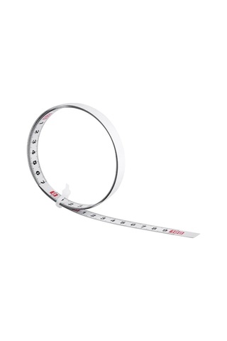 4 Adet 1 M Metrik Kendinden Yapışkanlı Taşınabilir Karbon Çelik Yapışkan Ev Temizle Ölçekli Doğru Mezura Dayanıklı Tezgah Masa Testere