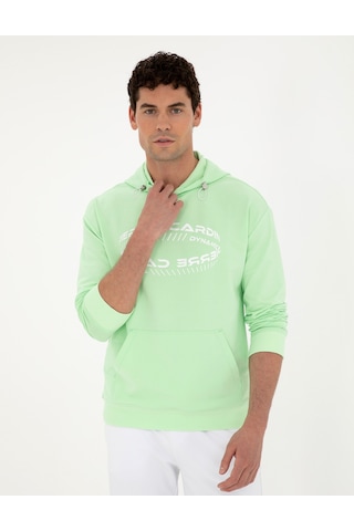 Pierre Cardin Erkek Fıstık Sweatshirt 50285219-vr087 Fıstık Yeşili