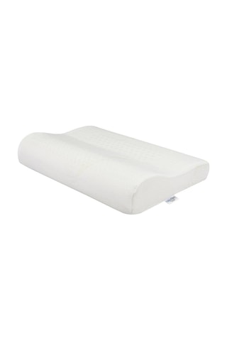 Viscofoam Hava Kanallı Ortopedik Boyun Destekli Yastık Visco Yastık 57x37x10-7cm