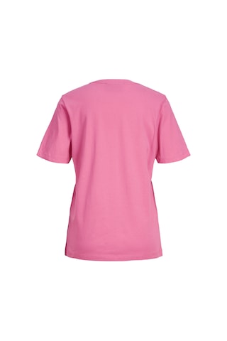 Jack & Jones Kadın Minimal Jjxx Logolu Tişört - Anna - 12206974 Carmine Rose Çok Renkli