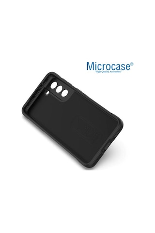 Microcase Samsung Uyumlu Galaxy S21 Miami Serisi Silikon Kilif-Siyah 552838963