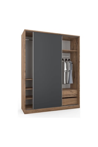 Vega Raydolap 160x210 - Atlas Çam - Antrasit