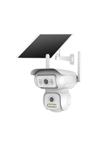 Joysee Sw2 6mp 2x2.8mm Aov Solar Wifi İki Kamera 4ır+4led Ptz
