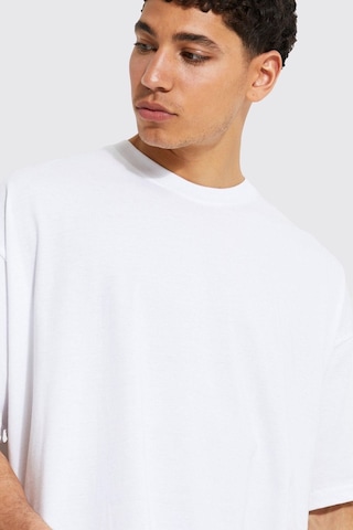 Gang Serıes Erkek Beyaz Oversize Street Graffiti Baskılı T-shirt Beyaz