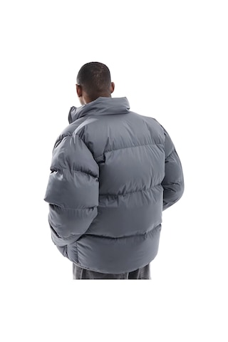 Nike Clup Puffer Synthetic Fill Full Zip Loose Fit Men's Jacket Erkek Bol Kesim Suitici Mont Gri Fb7368-068