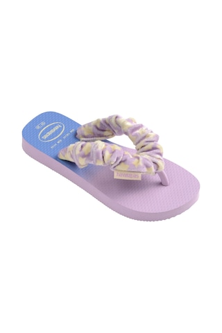 Havaianas Kids Fluffy Plaj Terliği 4149941 Mor