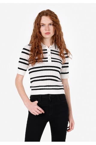 Colin's Colins Beyaz Kadın Kazak K.kol Cl1072528 Q1.v2 Wht Beyaz