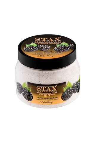 Tristax Blackberry 3'ü 1 Arada Aydınlatıcı Yüz ve Vücut Peeling 500 ML