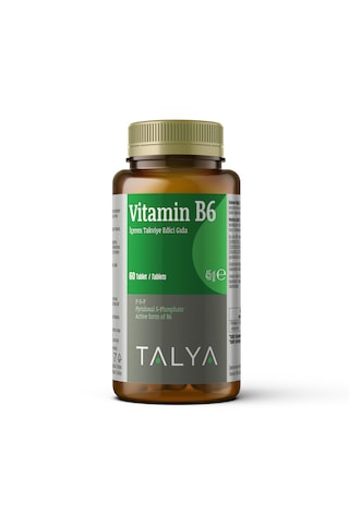 Talya Vitamin B6 İçeren Takviye Edici Gıda 60 Tablet