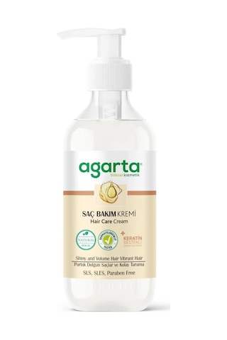 Agarta Doğal Güçlü Bakım Saç Bakım Kremi 400 ML
