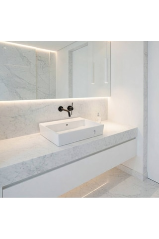 Ideal Standard - Plain 60x42 Cm Tezgah Üstü Lavabo, Bataryalı-bataryasız Kullanım - Z250701- Beyaz