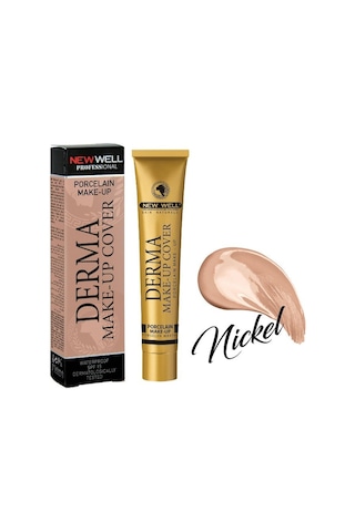 New Well Derma Make Up Cover Porselen Kapatıcı Fond.Nickel 30 ML