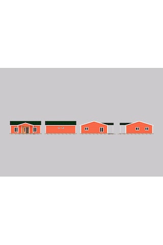 100 M² Prefabrik Ev