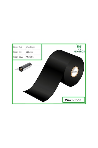 110x74 Metre Wax Ribon 1 Adet