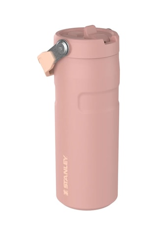 Stanley The Iceflow Flip Straw 2.0 Pipetli Termos Bardak 0.47 Lt / Peach Rose Pembe