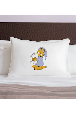 Bk Gift Eğlenceli Kedi Tasarımlı Pamuklu Yastık Kılıfı-7 50x70cm , Sevgiliye , Ev si, Tasarım Ev Tekstili