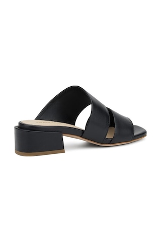 Terlik Kadın 87P1 Frau NAPPA Leather Nero