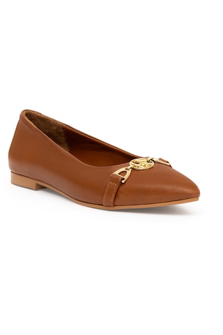 U.S. Polo Assn. Kadın Taba Babet 50287171-VR099