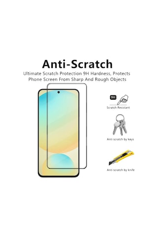 İphone 17 Pro Uyumlu Tam Kaplayan Darbeye Dayanıklı Kırılmaz Cam Seramik Ekran Koruyucu
