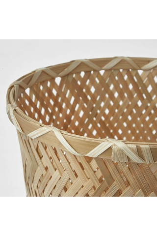 Bambu Saksı, Bambu, 15 Cm 15 Cmx28 Cm 1 Kg