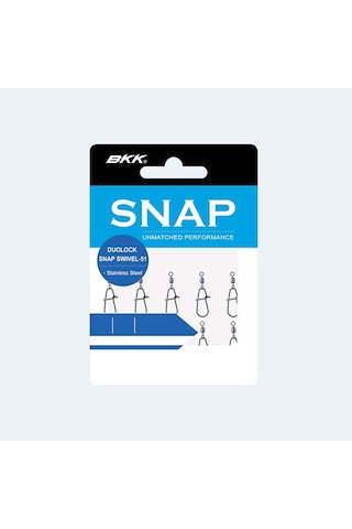Bkk Duolock Snap Swivel-51 Fırdöndü - No: 00