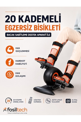 Destek Aparatlı Motorlu Fizik Teda Vi Ve Rehabilitasyon Bisikleti