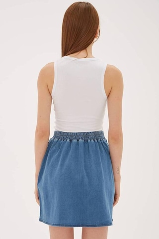 Fashion Friends Kadın Crop Atlet 25y0479k1 Beyaz