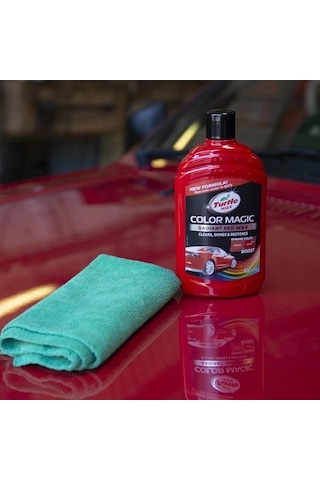 Turtle Wax Renkli Cila Kırmızı İnce Çizik Giderici Pasta 100 Ml