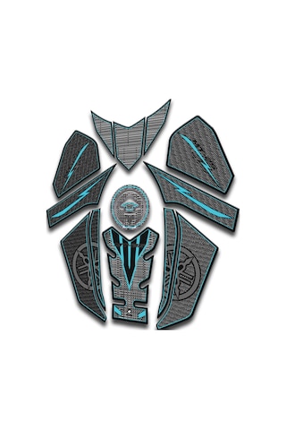 Mt25 Karbon Turkuaz Tank Pad Seti