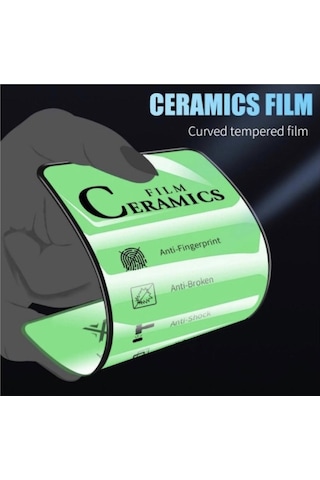 iPhone Uyumlu 15 Pro Max Tam Kaplayan Seramik Ekran Koruyucu