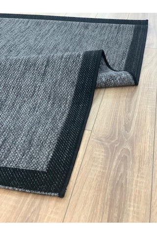 Saraz Halı Sisal Bordürlü Jut Hasır Halı 9714