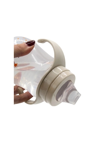 Babyjem Damlatmayan Suluk Alıştırma Bardağı 250 ml Vizon
