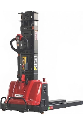 Kumandalı Tam Akülü Kendisini Yükleyebilen Istif Makinesi 1500 Kg 48v 30ah