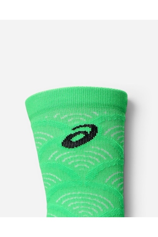 Asics Performance Run Sock Crew Yeşil Koşu Çorabı 3013b283-300