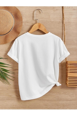 Noıssey Kod:vsk Beyaz Çocuk T-shirt Kids-hawaıı-