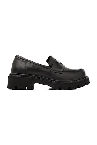 Nero Black Sneaker Günlük Kadın 25k11768 Vergelio Skin Nero Bej