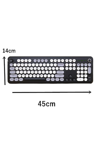 Wkb104 Wireless Sessiz 2.4ghz Kablosuz Türkçe Q Klavye Siyah