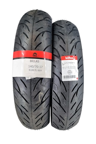 140/70-17 Ve 110/70-17 Tl Tubeless - Dubleks Bl086 Lastik Takımı