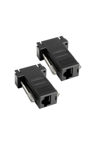Powermaster Vga Extender Rj 45 Cat5/6/7 Uzatıcı (2Li Paket)