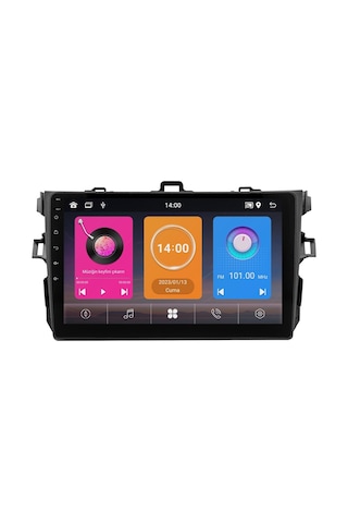 Toyota Corolla Android Multimedya Sistemi 2008-2012 Crv-4543xaa