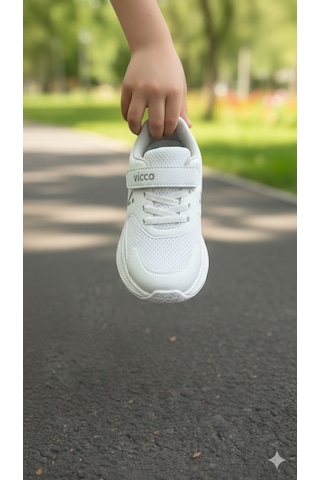 Vicco Karon Little Çocuk Spor Ayakkabı Beyaz Beyaz